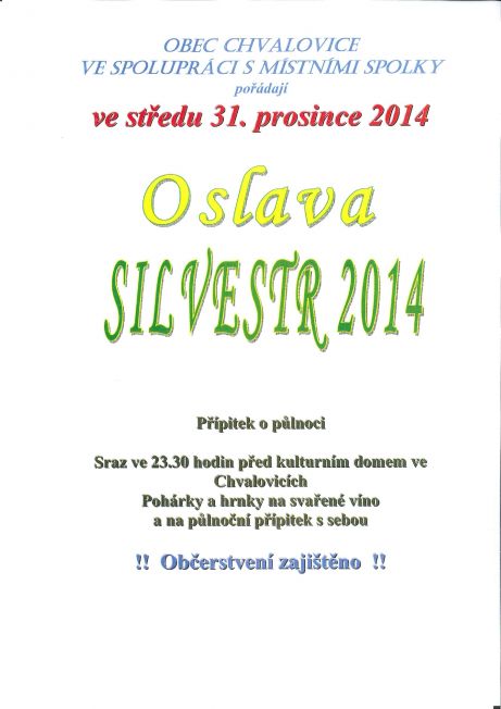 Silvestr 2014