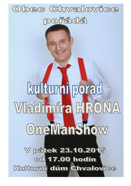 Kulturní pořad s Vladimírem Hronem