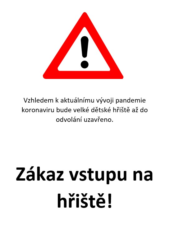 uzavření hřiště