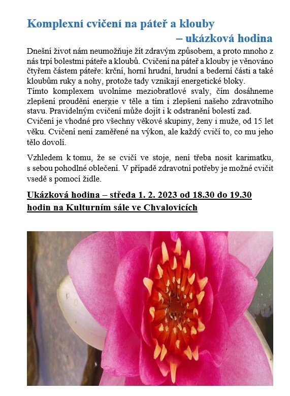 cvičení