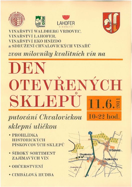 Den otevřených sklepů - Chvalovice