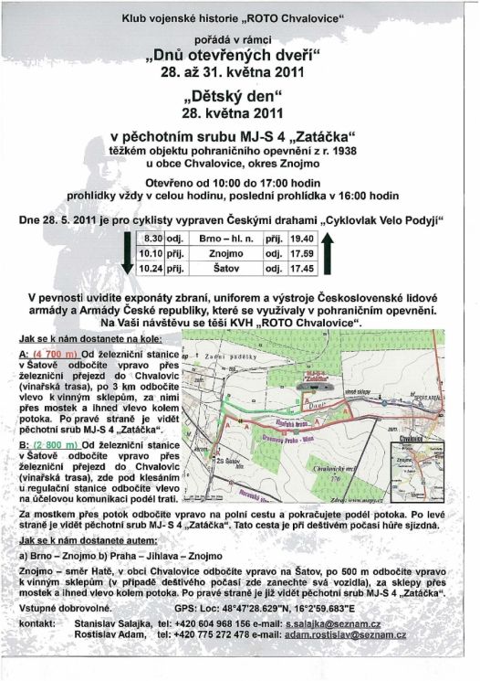 Den otevřených dveří - Bunkr "Zatáčka"