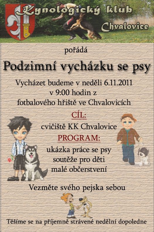 Procházka se&nbsp;psy