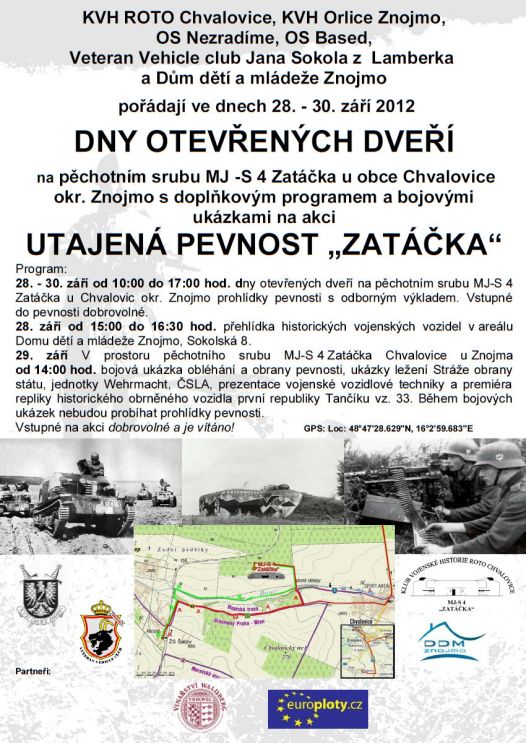 Den otevřených dveří - UTAJENÁ PEVNOST ZATÁČKA