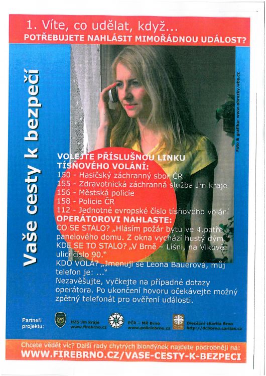 Potřebujete nahlásit mimořádnou událost